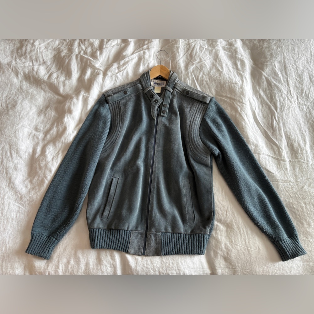 Men’s Blue/Gray Repage Vintage Jacket